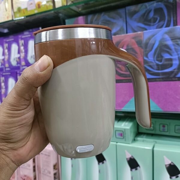 Rechargeable Auto Stirring Cup 250ml – One Press Mix